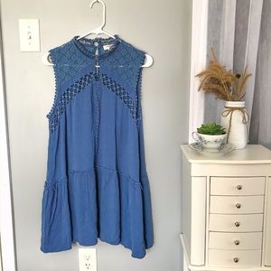 Blue Dress by Umgee